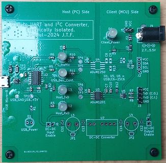 USB zu UART und I2C Konverter Platine