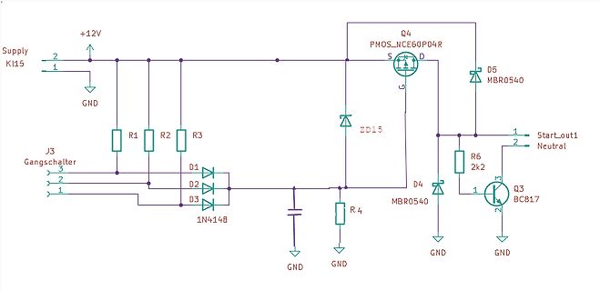 Elektronischer Schaltplan