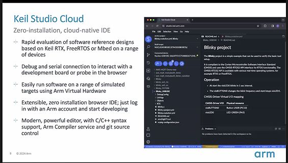Präsentation der Keil Studio Cloud IDE