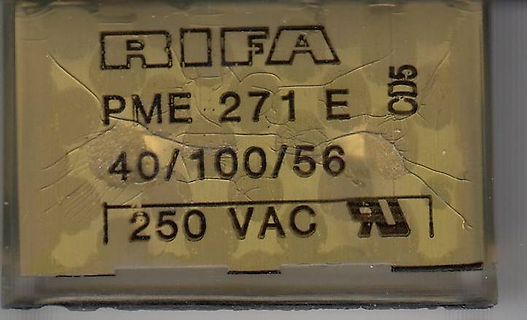 RIFA PME 271 E Kondensator