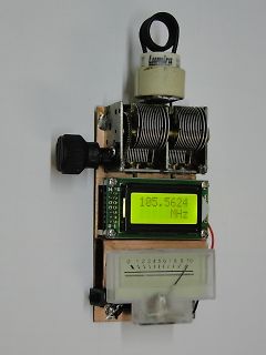 Selbstgebauter Funkempfänger mit LCD und Analoganzeige
