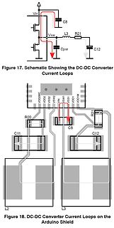 Schaltplan und PCB-Layout eines DC-DC-Wandlers
