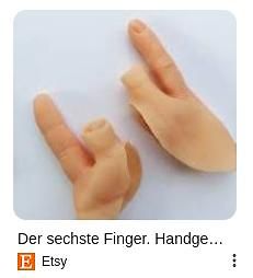 Künstliche Finger für Prothesen
