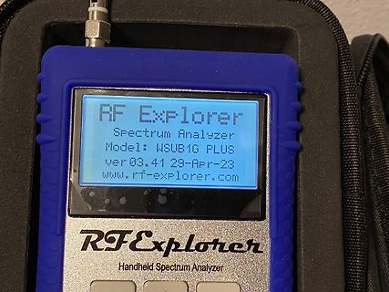 RF Explorer Handheld Spectrum Analyzer