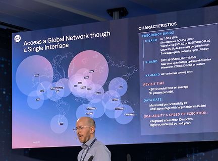 Präsentation über globale Netzwerk-Schnittstellen
