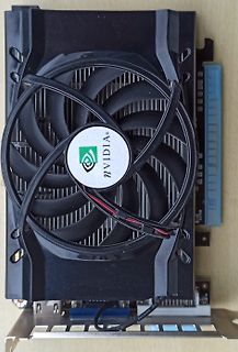 NVIDIA Grafikkarte mit Lüfter
