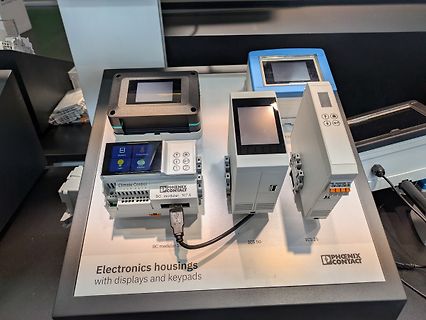 Phoenix Contact Elektronikgehäuse mit Displays und Tastaturen
