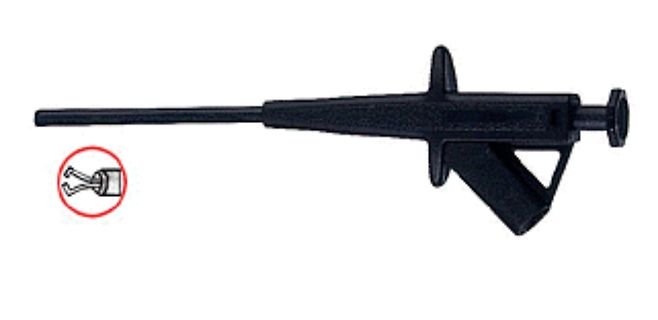 Schusswaffe mit Detailansicht des Laufes