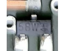 Nahaufnahme eines elektronischen Bauteils