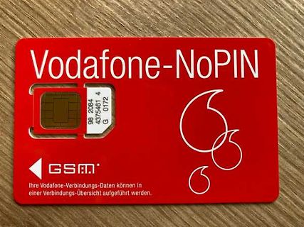 Vodafone SIM-Karte