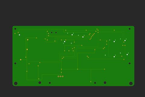 PCB-Layout einer Leiterplatte