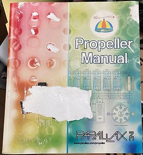Beschädigtes Propeller Manual von Parallax