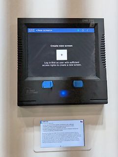 OMR 700 Display mit Fehlermeldung