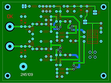 PCB-Layout einer elektronischen Schaltung