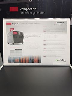 Werbebroschüre für surge NX8 Combination Wave Generator