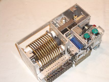 Mechanische Baugruppe mit Spulen und Elektronik