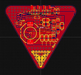 PCB-Layout einer Leiterplatte