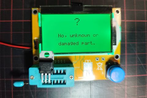 Elektronikmodul mit LCD-Display und LM317 Spannungsregler