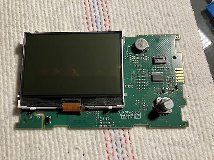 Leiterplatte mit Displaymodul