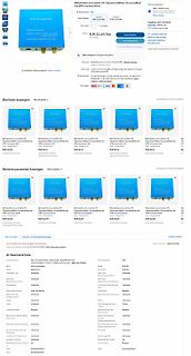 Screenshot eines eBay-Verkaufsangebots für Mittelwellen-Verstärker
