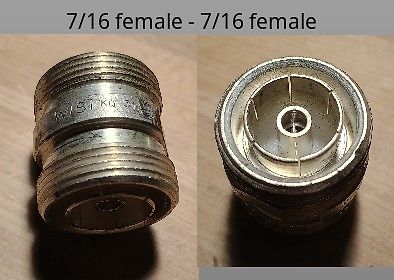 Metallischer Adapter mit Gewinde