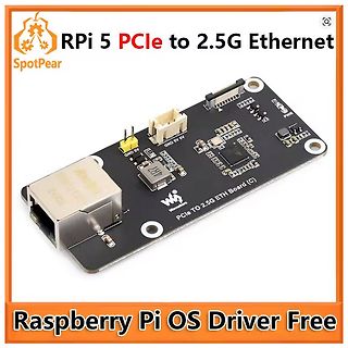 RPi 5 PCIe zu 2.5G Ethernet Adapter Board