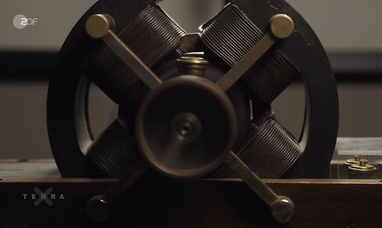 Historisches elektromagnetisches Bauteil oder Apparatur