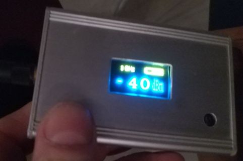 Messgerät mit Display Anzeige