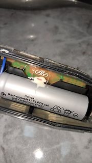Rechargeable Li-Fe PO4 Zelle in Gehäuse