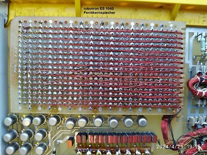Ferritkernspeicher robotron ES 1040