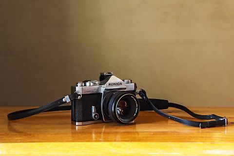 Konica Autoreflex analoge Kamera
