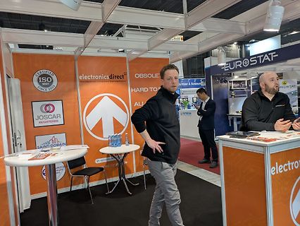 Messeauftritt von electronics direct