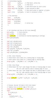 Programmcode für eine SPI-Schnittstelle