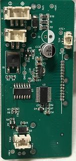 Leiterplatte mit elektronischen Bauteilen