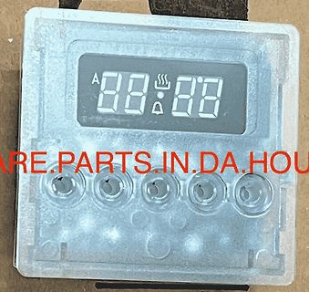 Digitales Temperaturdisplay mit Anschlussklemmen
