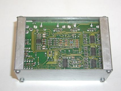 Leiterplatte in Metallgehäuse