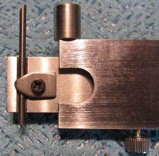 Nahaufnahme eines Metallbauteils oder Werkzeugs