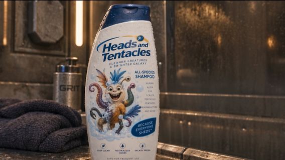 Flasche Heads and Tentacles Shampoo