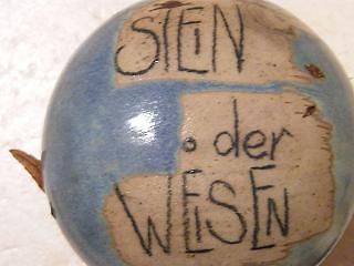 Keramikschale mit Aufschrift