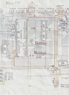 Schaltplan einer Elektronikschaltung