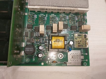 Leiterplatte mit elektronischen Bauteilen
