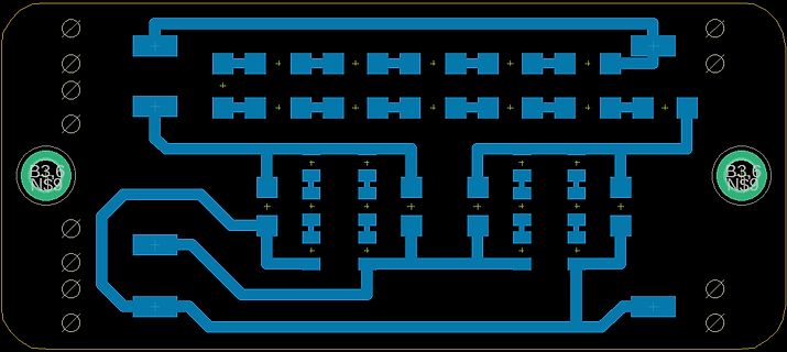 PCB-Layout einer Leiterplatte