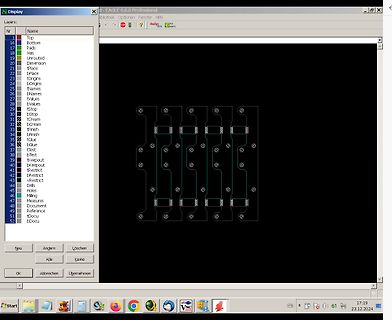 EAGLE PCB Layout Ansicht