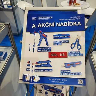 Werbeplakat für Weicon Tools Werkzeuge