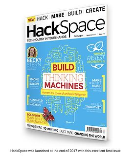Cover der HackSpace Zeitschrift Ausgabe 01
