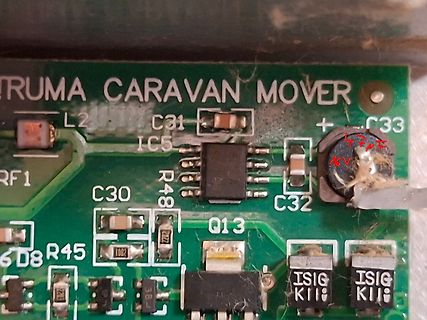 Leiterplatte eines Truma Caravan Movers