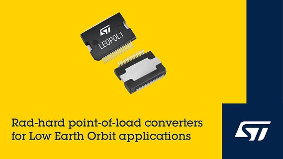Werbebanner für Rad-hard Point-of-Load Converter