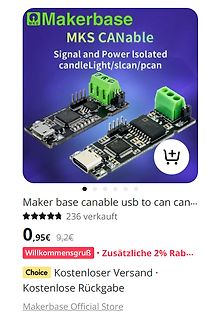 MKS CANable USB zu CAN Adapter