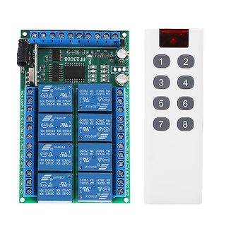 Relaismodul mit Funkfernbedienung