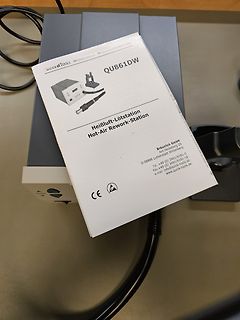 Bedienungsanleitung einer Heißluft-Lötstation